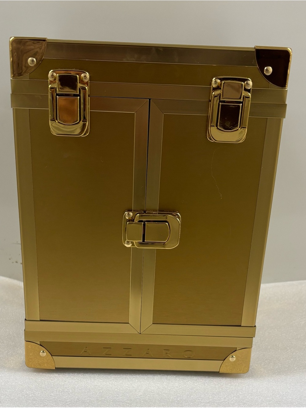 Rare ~Azzaro Forever Wanted Elixir Case ONLY  ~Luxe Gold Finish
